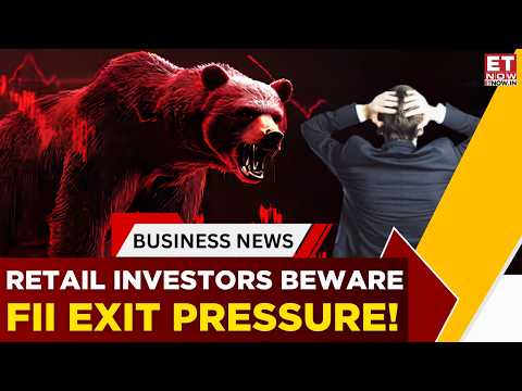 Fear On D-Street: Nifty Slide, FII Pressure & The Stocks Sectors To Watch | Indian Markets Crashes