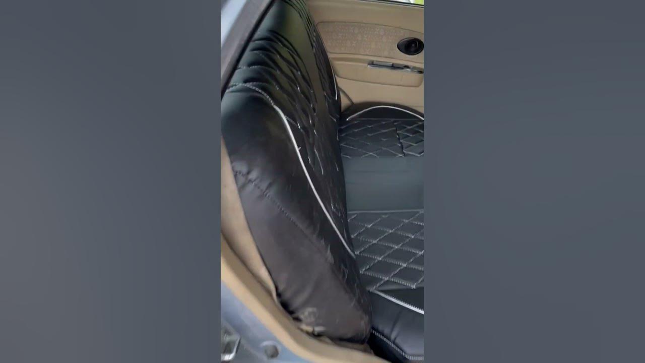 Chevrolet spark seat cover install - YouTube