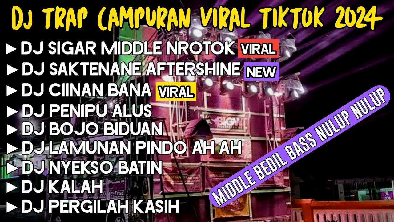 PLAYLIST GALAU🐰DJ  SIGAR X SAKTENANE BASS NULUP MBEDIL MBEDIL TERBARU 2024