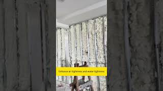 YURU PU Spray Foam Insulation Material Application