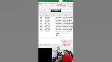 Cách tạo tiêu đề đầu trang - cuối trang trong Excel #tinhocvanphong #shotrs #excel #daotaotinhoc