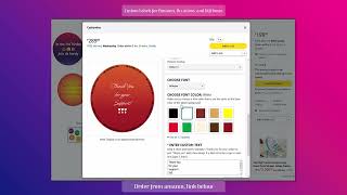 Customized Sticker labels from amazon