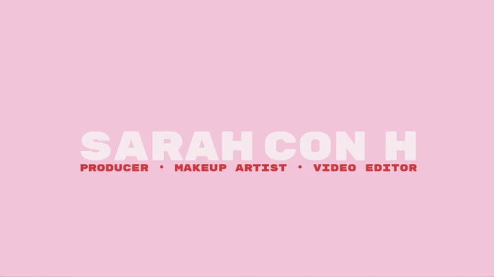 Sarah Moreno - Reel 2022