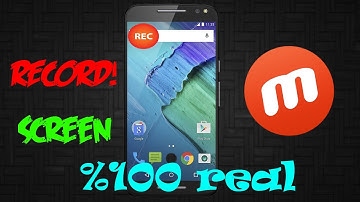 ¡Como Grabar la pantalla de tu Android! - Mobizen | Andreé To. To.