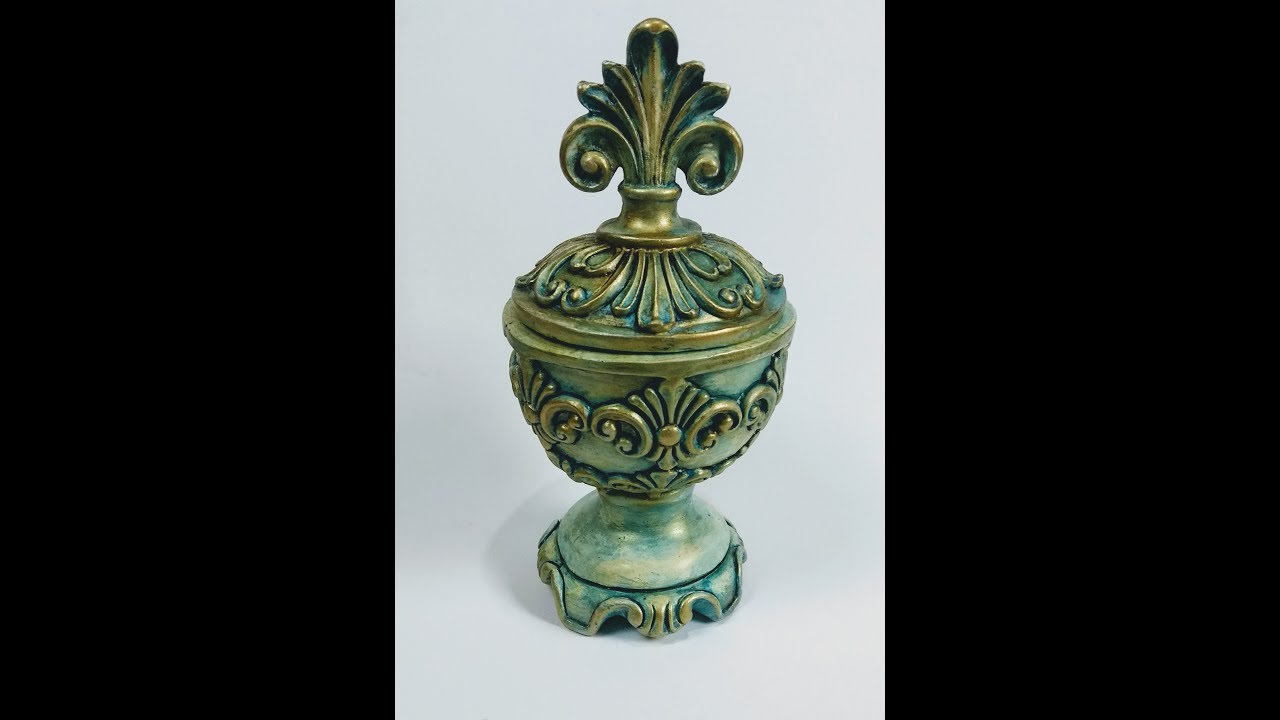 Metalização em Gesso - Tina Ensinando