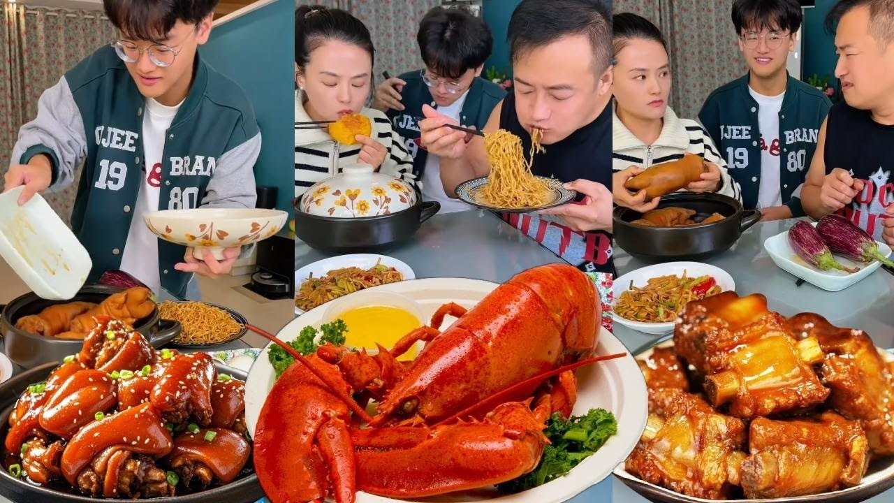 贪心老公私藏猪蹄以为得逞？儿子早已看穿一切，调包让他啃空盘！【香香和霍霍】