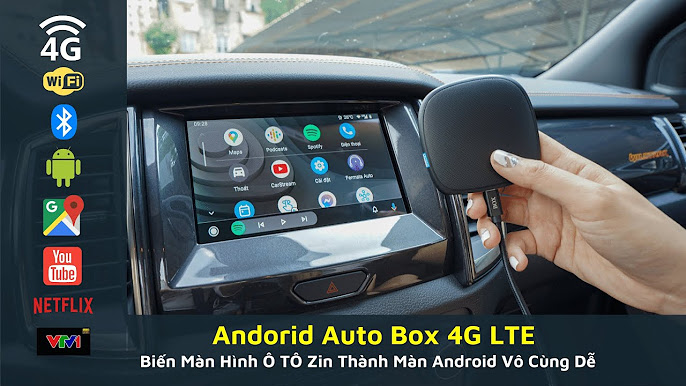 Xem Youtube và Tivi Trên Android Auto - YouTube