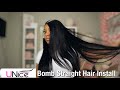 Favorite Everyday Straight HD Wig Detailed Install Ft UNice Hair