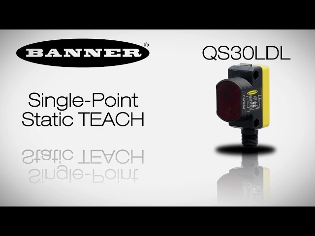 Qs30ldl Single Point Teach Youtube