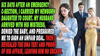 6 Days Post-C-Section, I Took Baby To Court. He Came With His Mistress: “That Baby Isn’t Mine.” I...