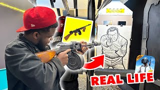 FIRST TIME SHOOTING WEAPONS IN REAL LIFE!!😱.