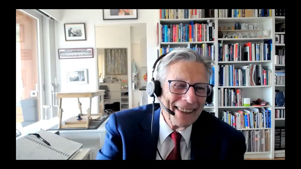 Professor Norman Sartorius addressing Dept of Psychiatry, PGIMER, Chandigarh  on 25/08/2021