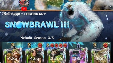 #92 Legendary Game of Heroes - #SNOWBRAWLIII #deck #ideas #gameplay #event
