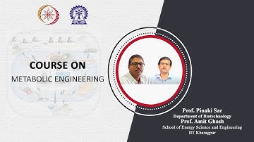 Metabolic Engineering- Introductory Lecture