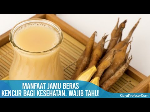 Khasiat Minum Jamu Beras Kencur