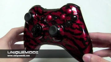 Special Candy Red Tiger - Modded Controllers - UniqueModz