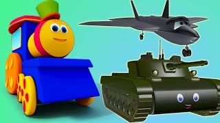 Bob tren Visita de campo del ejército | 3D Vídeo Educativo | Compilación