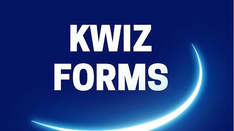 Modern Forms & Workflows for SharePoint Online - KWIZ Forms Overview