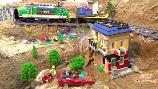 LEGO Dam Breach, Tsunami, Flood And Other LEGO Natural Disaster Movies #20