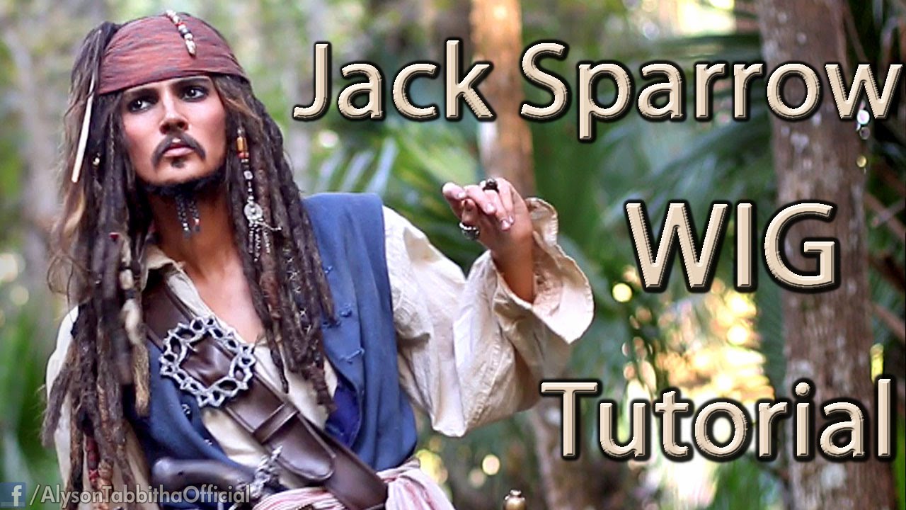 Disney hairstyle: jack sparrow ⚓️ #jacksparrow #heatlesscurls #johnn... |  TikTok