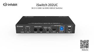 Information iSwitch 202UC 5K USB-C, HDMI, USB-B UC switcher Video Update