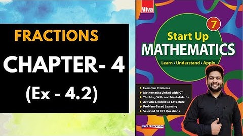 Viva Education Start up Mathematics Class 7 || Exercise 4.2