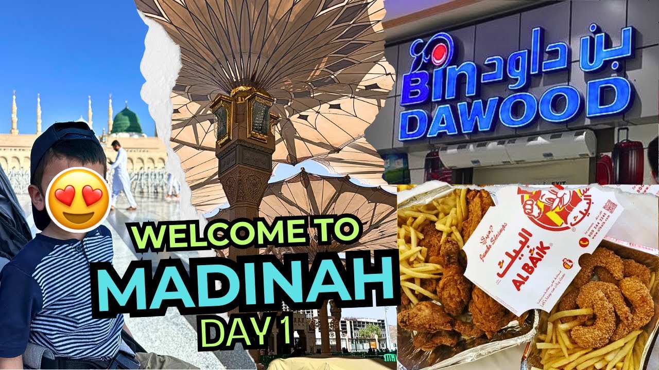 Walk through Masjid Nabawi With me ~ Bin Dawood, Al Baik & Buying Sim Card!