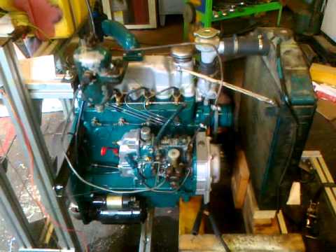 Hanomag D301 Motor überholt (Perfekt 401) - YouTube