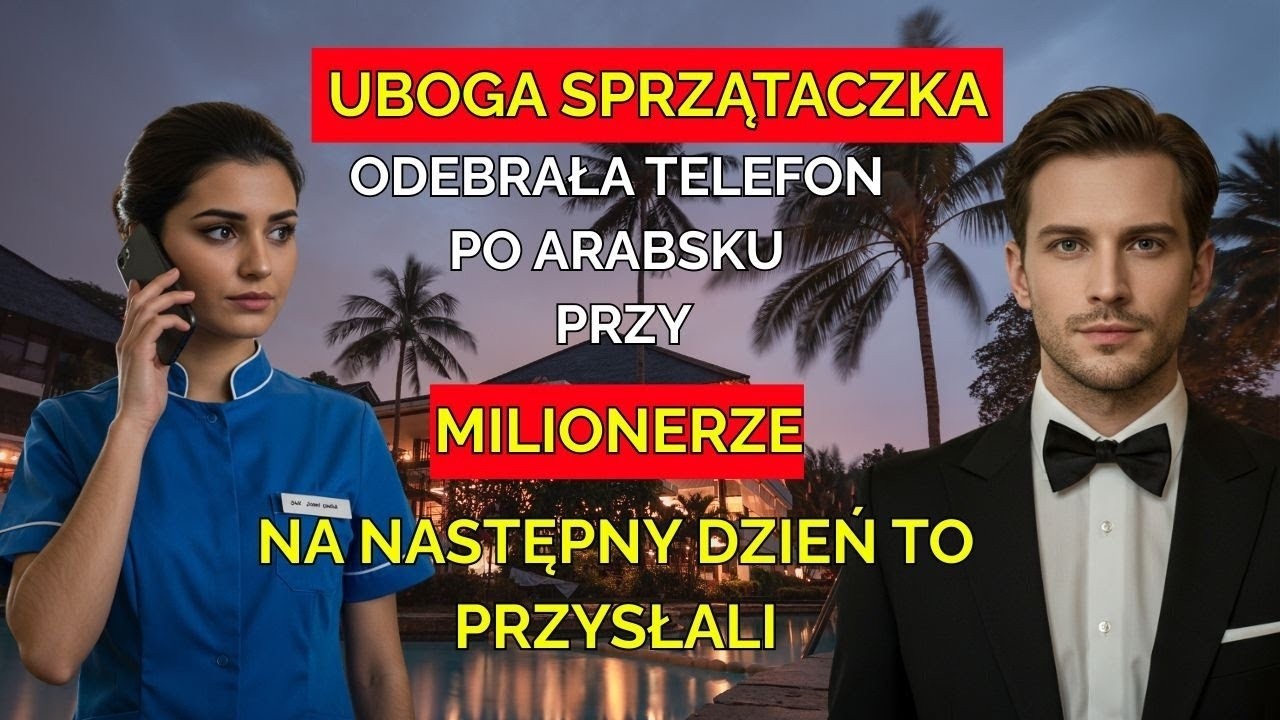 Sprzątaczka odebrała telefon po arabsku przy milionerze. To połączenie zmieniło jej życie.