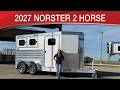 2027 Cimarron Norstar 2 Horse Pumper Pull
