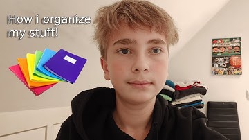 How i organize my life with Notebooks! #organization #organize #kevin
