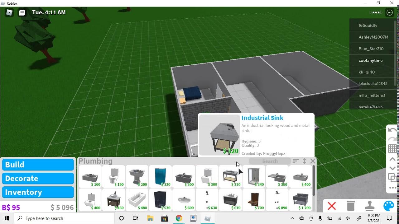 5k bloxburg house challenge! (i failed) ROBLOX YouTube