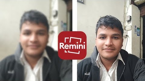 How To Use Remini Photo Enhancer App | Convert Low Quality Image To High Quality