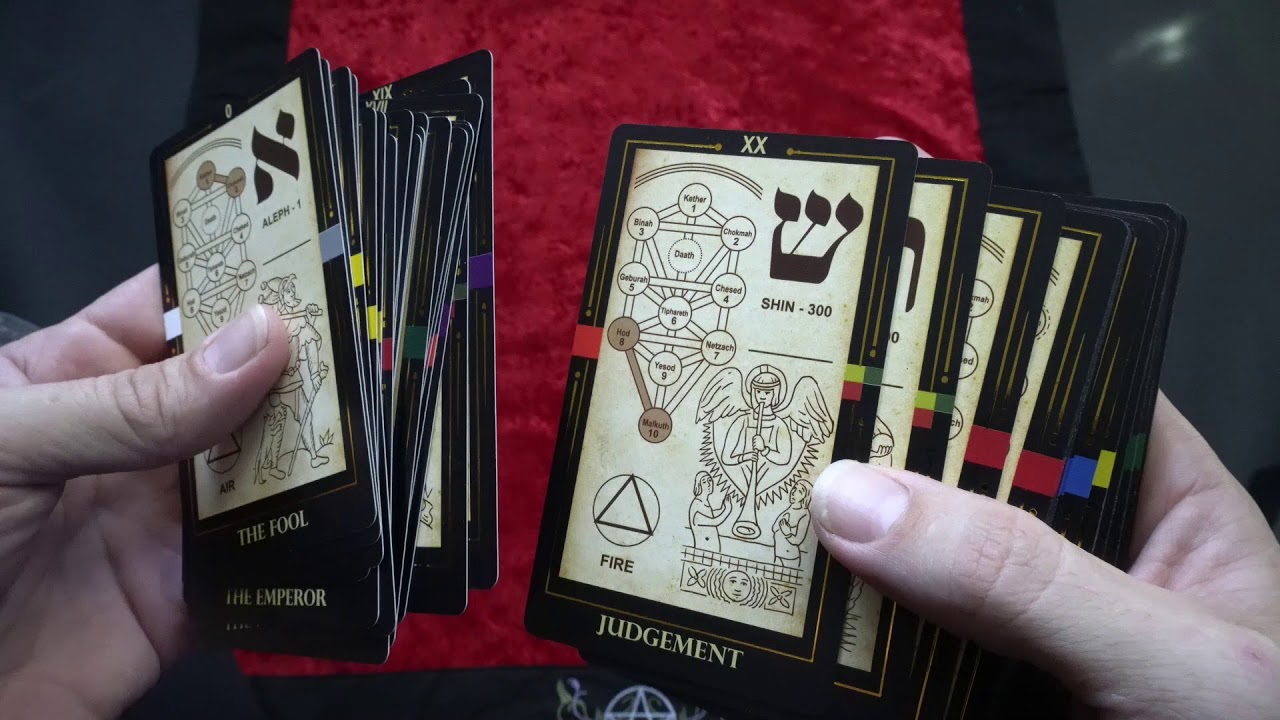 Unboxing: The Kabbalistic Tarot Deck by Eugene Vinitski
