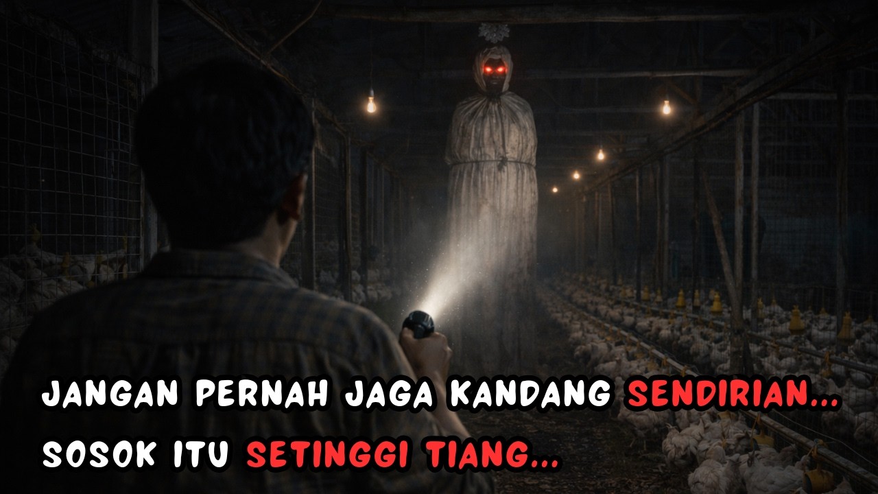 KISAH NYATA‼️ NEKAD JAGA KANDANG AYAM SENDIRIAN SAAT SELASA KLIWON, BERAKHIR MELIHAT SOSOK....‼️