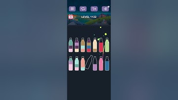 water sort puzzle -sort color puzzle game level 1122