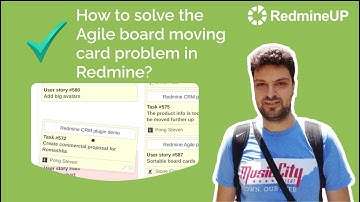 How to solve the Agile board moving card problem in Redmine?