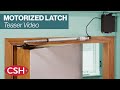 Invisidoor Motorized Latch Announcement