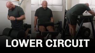 Best Lower Body Circuit - Volume & Conditioning FAST to End Your Workout