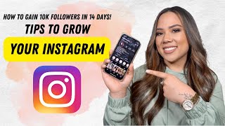 HOW TO GROW INSTAGRAM | HOW TO GAIN 10K FOLLOWERS IN 14 DAYS | LICENSED ESTHETICIAN | KRISTEN MARIE