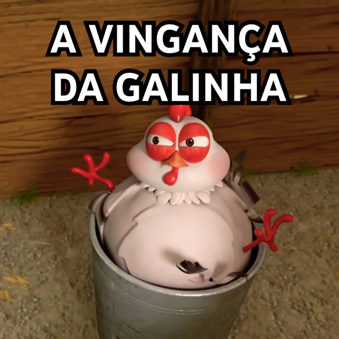 A VINGANÇA DA GALINHA #shorts