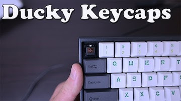 Ducky Mechanical Keyboard - How to Change Keycaps