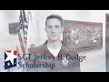 2017-2018 Sergeant Jeffrey B. Dodge Scholarship, Staff Sergeant Johnathan James