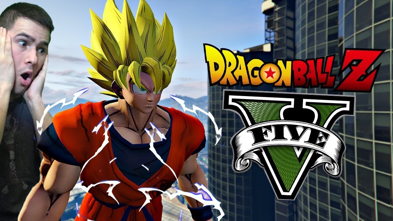 GOKU в GTA 5!