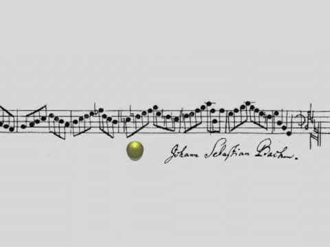 JS Bach - Crab Canon on a Mbius Strip