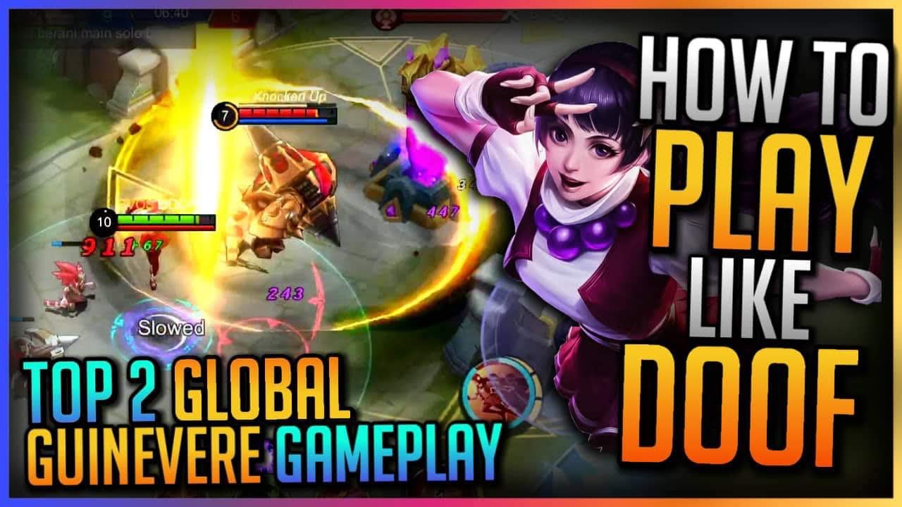 PSYCHO BALL - TOP 2 GLOBAL GUINEVERE GAMEPLAY  -DOOFENSHMIRTZZ