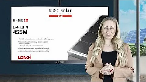 K and C Solar - LONGi Solar LR4-72HPH-455M Solar Module