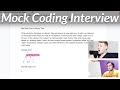 Mock Coding Interview with Ex-Google &amp; Ex-Microsoft Software Engineers
