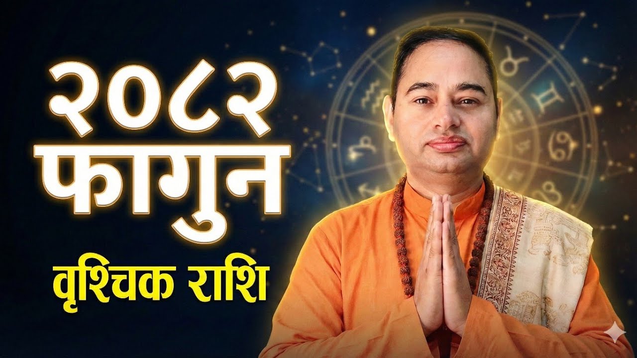 Vrishchik Rashifal 2082 Fagun, वृश्चिक राशिफल २०८२ फागुन, Vrishchik Rashifal 2026, VrishchikRashi