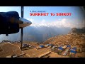 Traveling from surkhet to simkot  mountain flight